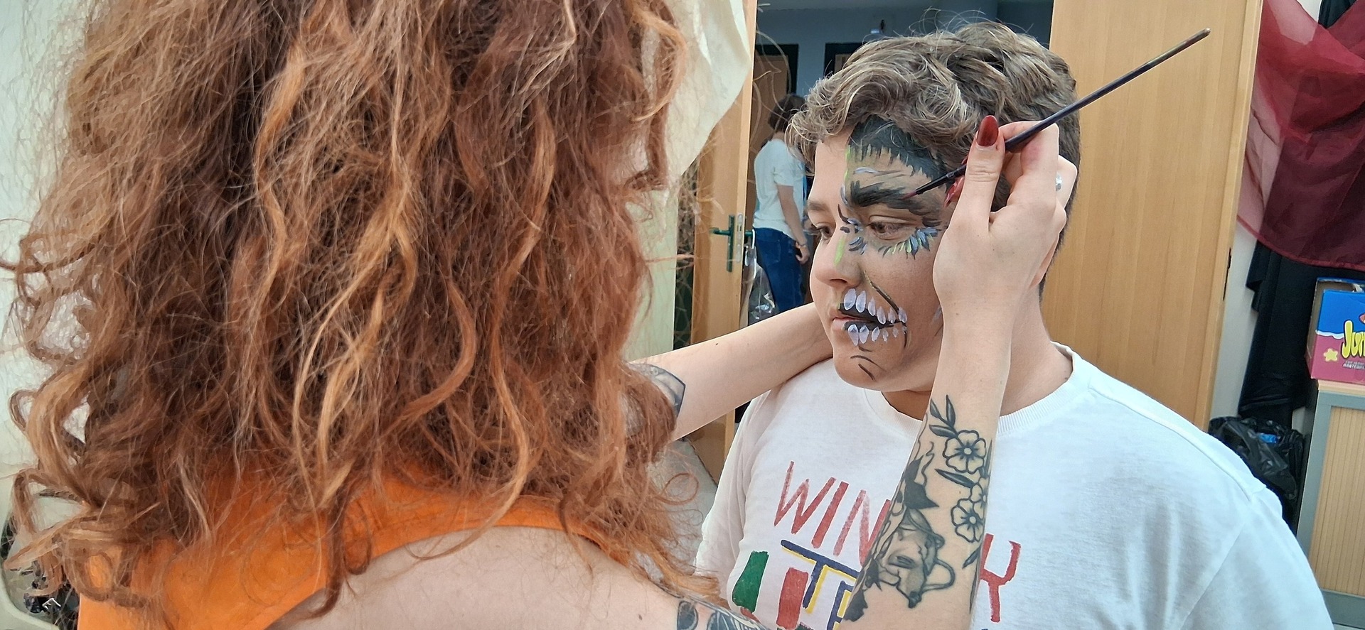 Taller de maquillaje de Halloween