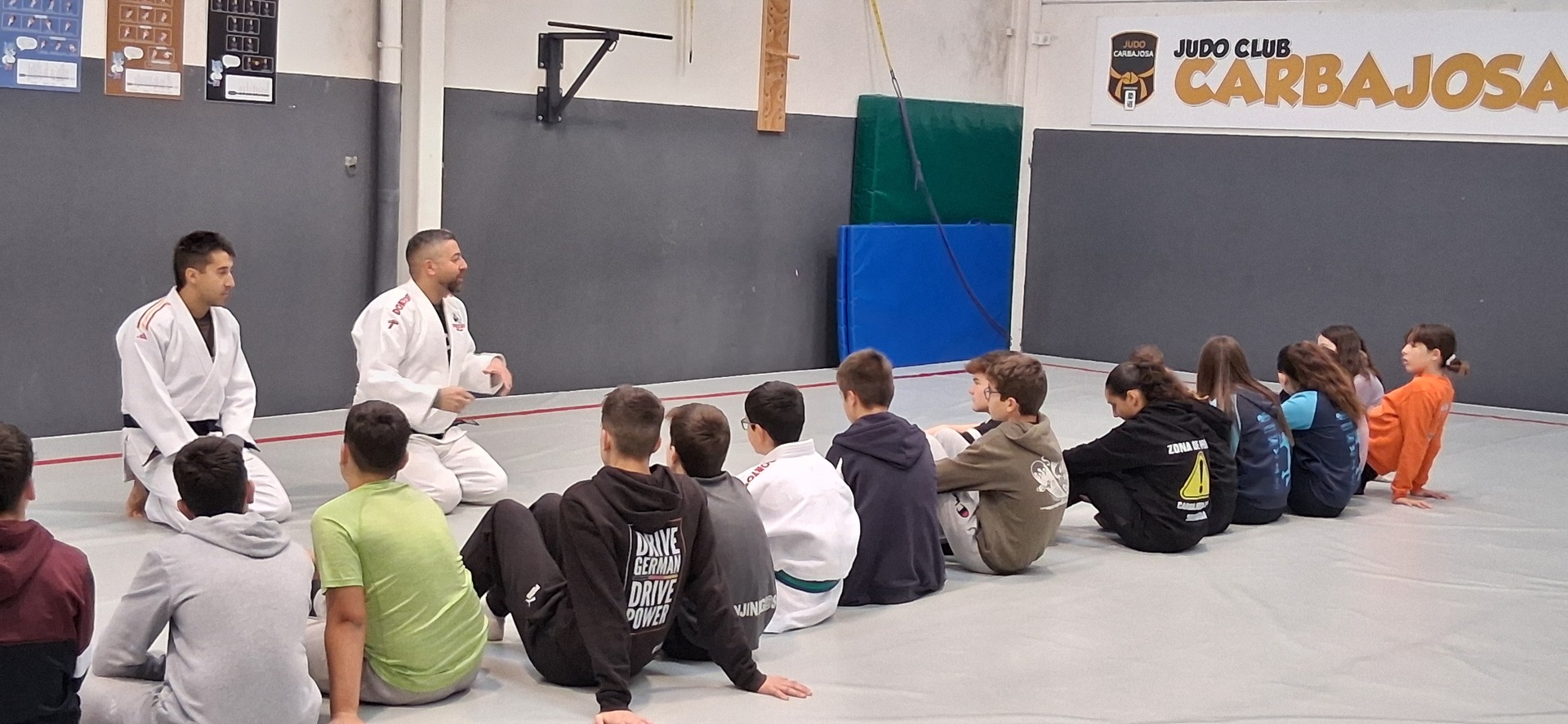 Sesión de Judo con 2ºA ESO